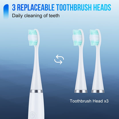 Six-In-One Electric Toothbrush Kit Designed for Portability, Featuring a Gentle Brush Head And a Teeth Scaling Beauty Tool. Effortless to Operate, It'S Tailored Just for You: Achieve Your Ideal Smile.