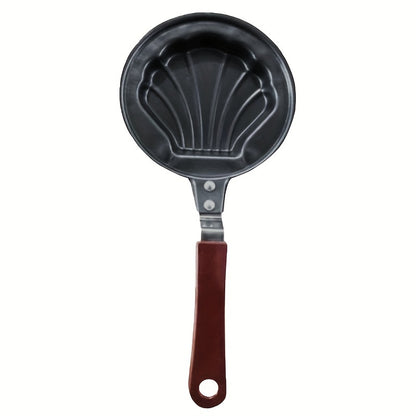 1pc Egg Frying Pot, Mini Breakfast Egg Frying Pot, Assorted Varieties Cartoon Frying Pot, Heart-shaped Non-stick Egg Pot, Omelette Pans Of Various Shapes, Kitchenware, Kitchen Tools