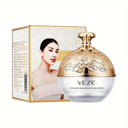 Collagen Pearl Cream For Men And Women Any Skin Type Suitable Moisturizing Hydrating Locking Water Fully Delicate And Beautiful Skin Care