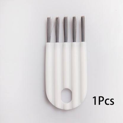 1/2pcs, Mini Cleaning Brush, Crevice Cleaning Soft Brush, Keyboard Cleaner, Keyboard Cleaning Brushes, Mini Cup Glass Cover Cleaning Brush, Bottle Cleaning Brush, Multifunctional Computer Cleaning Tool, Edge And Crevice Clean