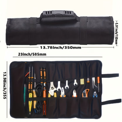 Nylon Carrying Bag Reel Type Tool Kit Electrician Tool Insert Bag Canvas Oxford Cloth Tool Kit Tool Bag Hardware Tool Kit