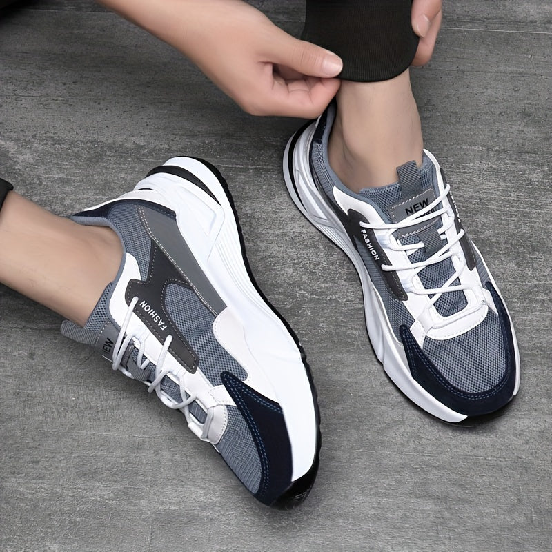 Sapatos desportivos casuais para homem estilo "dad shoes"