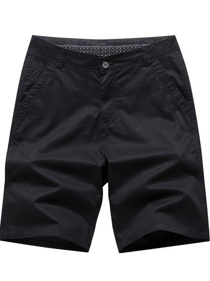 Men'S Loose-Fit Breathable Stretch Suit Shorts - Soft Light Beige-Friendly Fabric, Super Comfortable & Versatile for Work, Casual, Outdoor, and Leisure Activities, Perfect for Home, Fishing, and Gifts, Ideal to Size Up, Casua