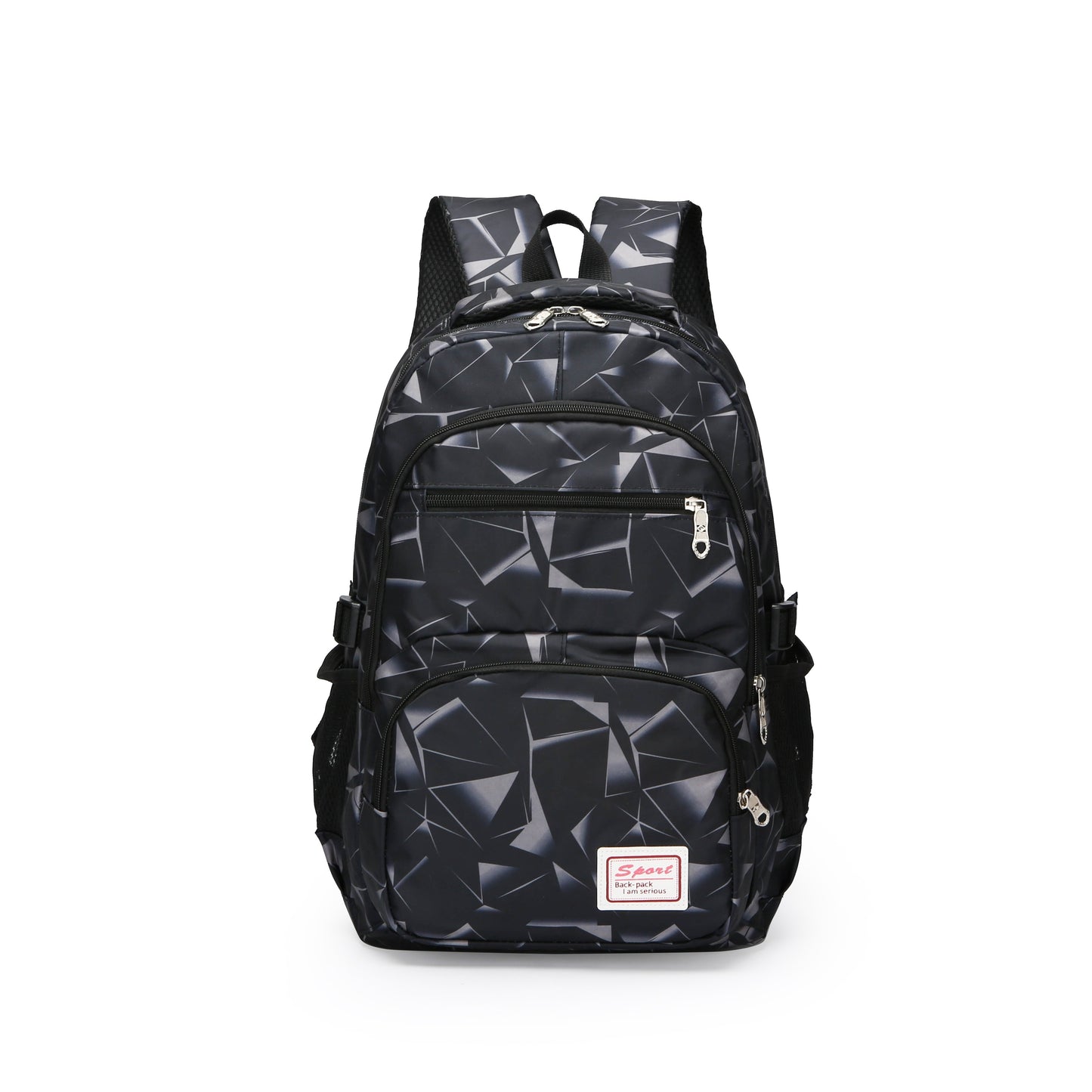 Colorblock Backpack, Casual Design Schoolbag For Travel And School Use, Large Capacity Bag