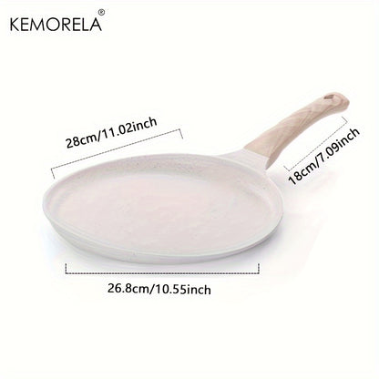 KEMORELA 1pc Medical Stone Crepe Pans, Griddle for Making Tortillas, Quesadillas, Faas, Pancakes, French Toast, for Induction Cooker, Cookware, Kitchen Utensils, Kitchen Gadgets, Kitchen Accessories, Home Kitchen Items