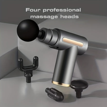 Powerful Professional Percussion Gym Sports Muscle Deep Tissu Fascia Mini For Neck Back Muscle Deep Vibration Relax Fitness Pocket Massage Gun