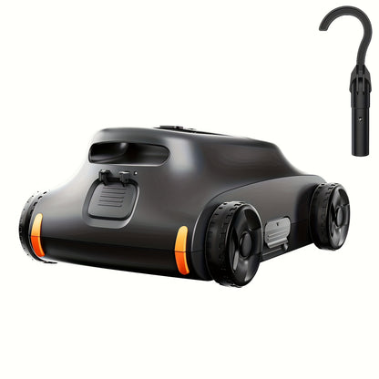 Seauto Robotic Pool Vacuum 180 Mins Running Up to 2000 Sq.ft, 180W Brushless Motor, 45, 000 Pa Powerful Suction for Above Ground Pool and In Ground Flat Pools