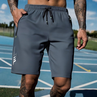 2025 Summer New Men'S Outdoor Sports Five-Finger Shorts for Running, Training, And Casual Beach Use