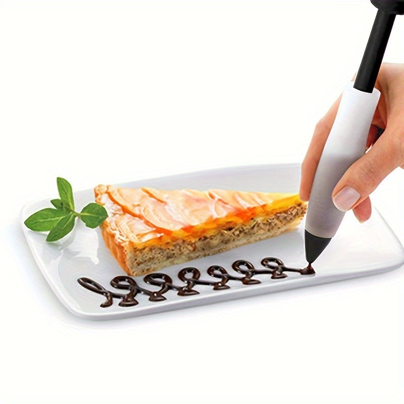 High-Quality Stainless Steel Icing Cream Decorating Kit, 34pcs Cake Decorating Tools Set with 10 Medium Nozzles and 10 Small Nozzles, Including a Graduated Smoothing Scraper, Silicone Writing Pen, Fondant Comb, Cupcake Fillin