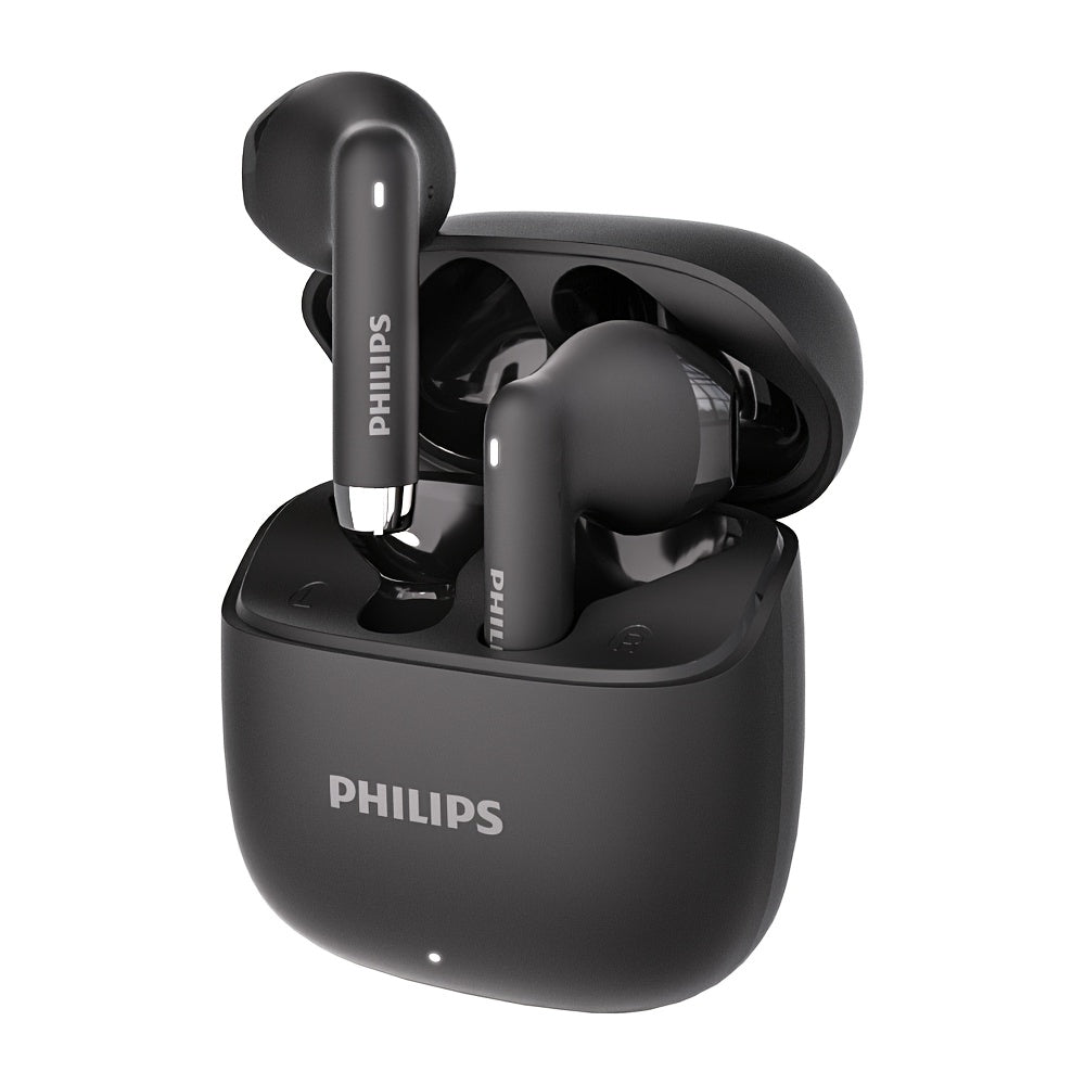 PHILIPS 2025 Wireless Earbuds - New upgrade V6.0, Low Latency, Long Battery Life, Sound Isolation, with Mic for Gaming, Sports, and Music