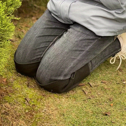 High-Density Sponge Knee Pads for Volleyball, Soccer, Dance, Cleaning, Work - Adjustable Straps, Breathable Non-Pilling Fabric, Full Wrap Knee Pads with EVA Foam Padding, Sleek Sports Design, Fit Design