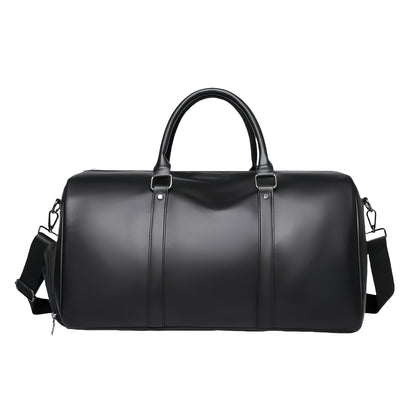 1pc 20-35L Multi-Functional Business Casual Travel Bag - Large Capacity Convertible Shoulder Crossbody Handbag, Durable Gym Sports Bag with Secure Zipper Compartments & Adjustable Straps for Travel, Fitness, Daily Commute (De