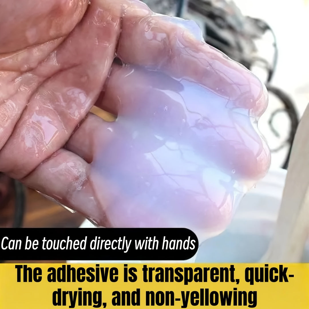 1kg/35oz DOEYVOSE Heavy-Duty Waterproof Sealant - Quick-Drying No-Residue Waterproofing Coating, Strong Adhesive for Ship Decks, Floors, Basements, Roofs, - & DIY Leakproof Seal (1kg Tube)