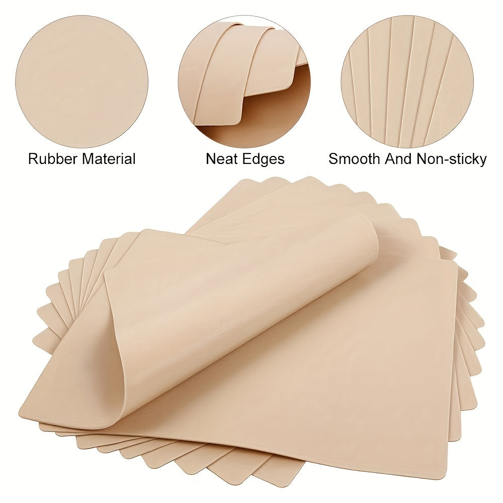 Kit com 5 peças de pele sintética para a prática de tatuagens, dupla face, ideal para microblading, tatuagem de sobrancelhas e lábios. Materiais de tatuagem para iniciantes e artistas experientes.