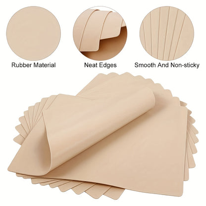 Kit com 5 peças de pele sintética para a prática de tatuagens, dupla face, ideal para microblading, tatuagem de sobrancelhas e lábios. Materiais de tatuagem para iniciantes e artistas experientes.