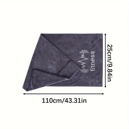 Lightweight, Quick-Drying Sports Towel - Soft Sweat Absorption for Men & Women - Perfect for Outdoor Gym, Training & Running!