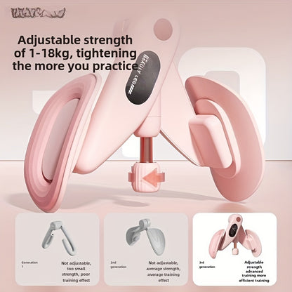 Pelvic Floor Muscle Leg Exerciser Trainer - ABS Kegel Exercise Thigh Toner for Postpartum Recovery, Universal Fit, Uncharged, Home Leg Slimming - Suitable for Easter, Thanksgiving, Christmas, Halloween, April Fool'S Day