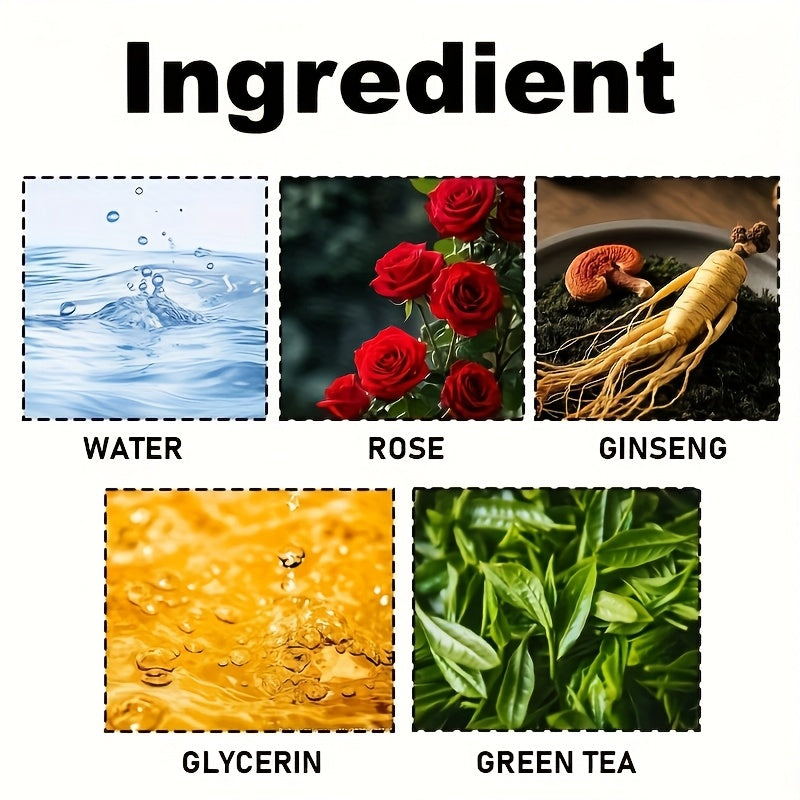 LUCKY MUSN Rose Body Lotion - Long-Lasting Fragrance, Deep Moisturizing & Brightening Formula with Ginseng, Lavender, and Vitamin E - Elegant Floral Design for Face, Neck, Underarms, Body - 70g, Light Beige Care, Elegant Pack