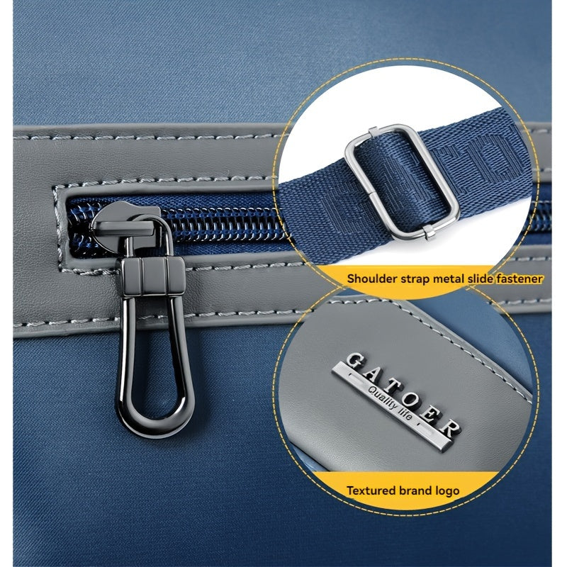 Men's Shoulder Bag With High-grade Cloth, Sling Bag, Crossbody Bag For Hanging Out & Daily Commute, Ideal Exquisite Gift For Boyfriend & Relatives