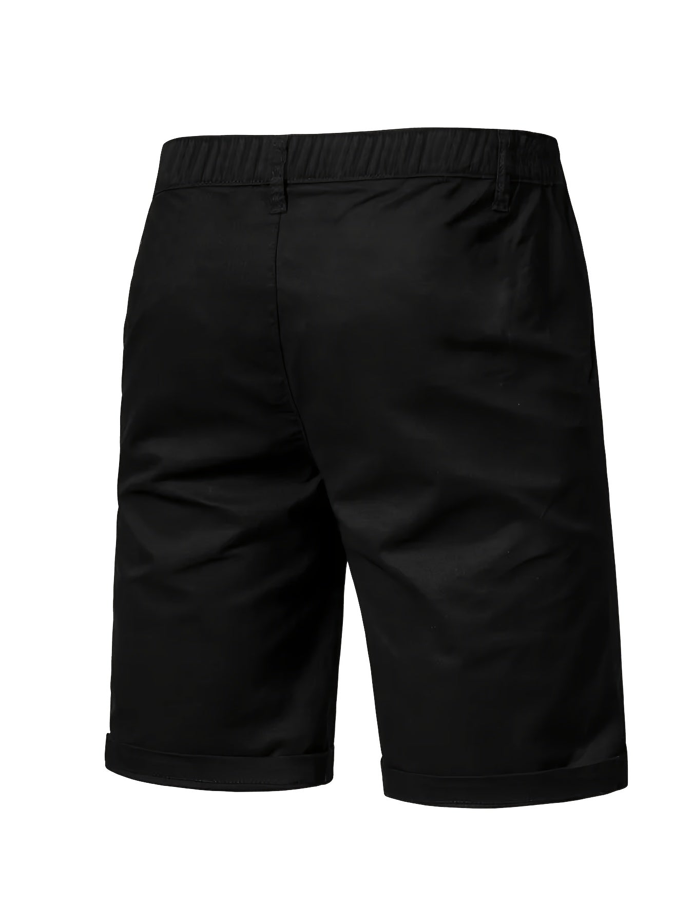 5pcs Men's Formal & Casual Shorts - Multi-Color Business, Streetwear, Beach Pants - Zipper Closure & Belt Loop - Non-Stretch Fabric for Office, Travel, Gym, Vacation - Machine Washable - (Black/Gray/Beige/Olive Green/), Versa