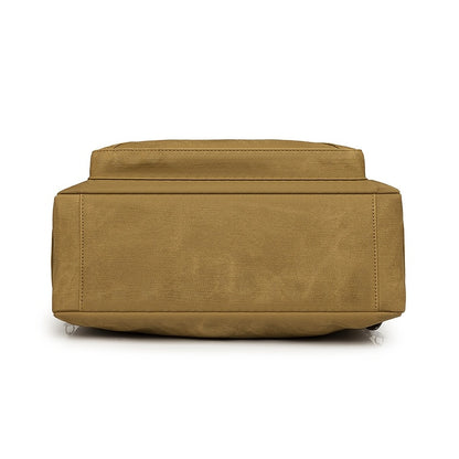 Women'S Retro Bohemian Crossbody Bag with Adjustable Strap - Solid Color Olive Green Tote Handbag, Large Capacity for Everyday Use, Golden-Tone Hardware & Zipper Closure, Purse Crossbody