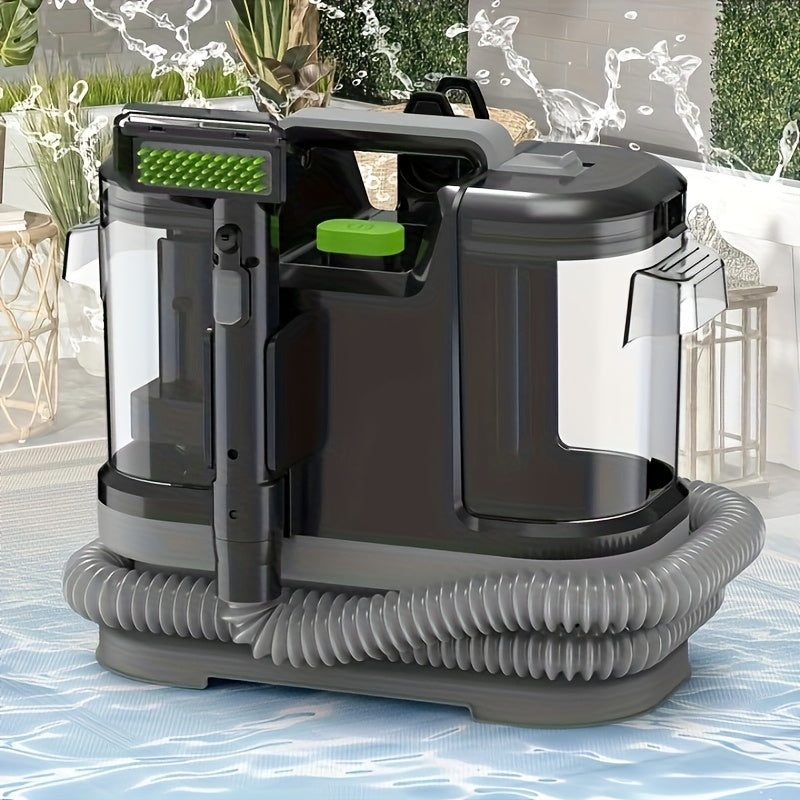 Aspirador e Limpa Carpetes 2 em 1 Avehrit - 220-240V, Design Portátil com Cabo Ergonómico, Compacto e Potente para Pavimentos de Madeira, Alcatifas, Sofás e Quartos - Preto, Aspirador para Alcatifas, Eletrodoméstico Elegante e Eficiente