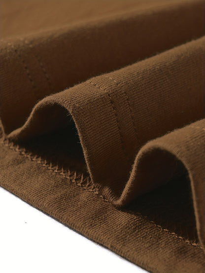 Kid's Solid Color T-shirt, Casual Short Sleeve Top, Boy's Tee For Summer