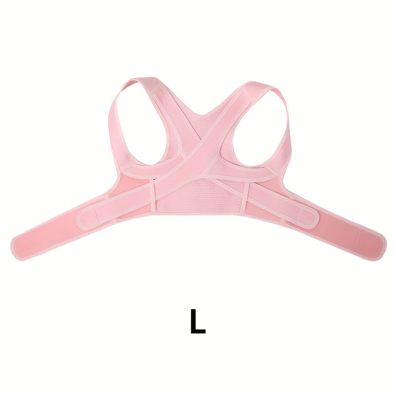 Adjustable Posture Brace with Thoracic Lumbar Support - Back, Hunchback & Round Shoulder, Comfortable Body Support Belt for &, Ideal for Scoliosis, Osteoporosis (Black)