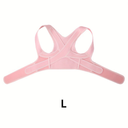 Adjustable Posture Brace with Thoracic Lumbar Support - Back, Hunchback & Round Shoulder, Comfortable Body Support Belt for &, Ideal for Scoliosis, Osteoporosis (Black)