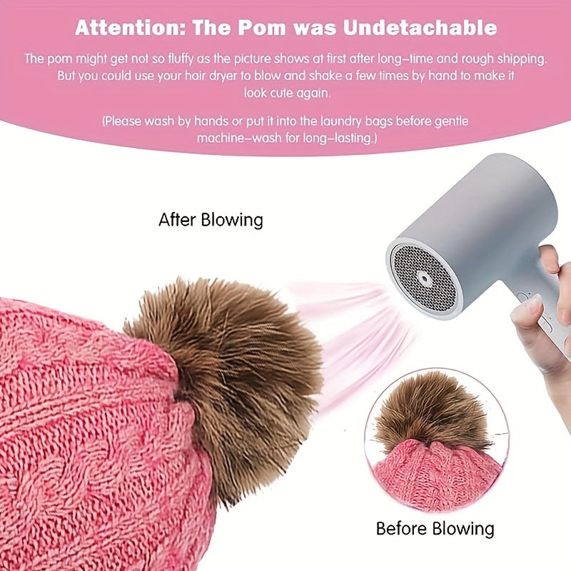 Conjunto de 3 peças para o inverno infantil: cachecol de veludo quente, gorro e luvas de malha para bebé dos 2 aos 8 anos.