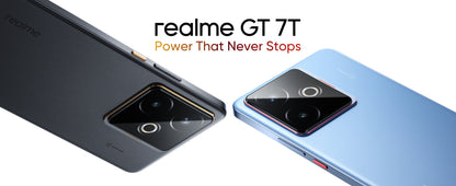 Global Version realme GT 7T 5G AI Smartphone 12+512GB Mediatek Dimensity 8400 Max 6.8" AMOLED Display 7000 mAh Battery 120W Charging