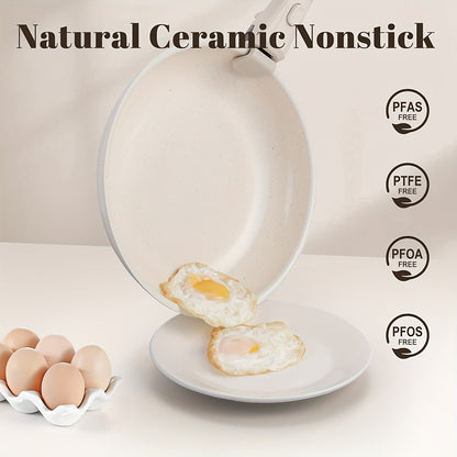 Kpxsiaion Pots and Pans Set, Cookware Set Detachable Handle, Induction Nonstick Kitchen Cookware Sets with Removable Handle, Non Stick RV Cookware Set, Dishwasher/Oven Safe Cookware Set, Induction Compatible, Kitchen Cookware