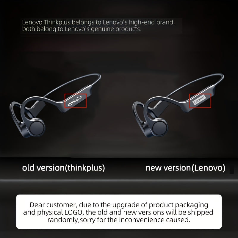 Lenovo X4 5.3 Chip + Low Power - Tech Enthusiasts - Daily Use - 2025 Popular Bone Conduction Wireless Bluetooth headphones