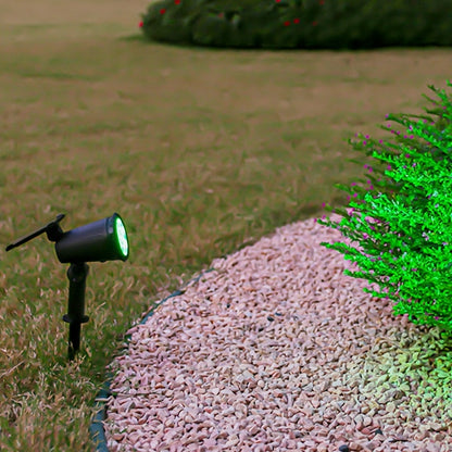 Solar Spot Lights Outdoor, Adjustable Auto On/Off Flag Pole Lights, Landscape LED Lighting Ground Light for Garden Pool Tree Pond and Yard