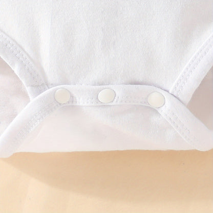 3pcs Short Sleeve & Shorts Set for Newborns - "I'm Daddy's Girl" Letter Print Pants and Headband, Mommy's World Alphabet Kids' Outfit, Perfect for Outdoor