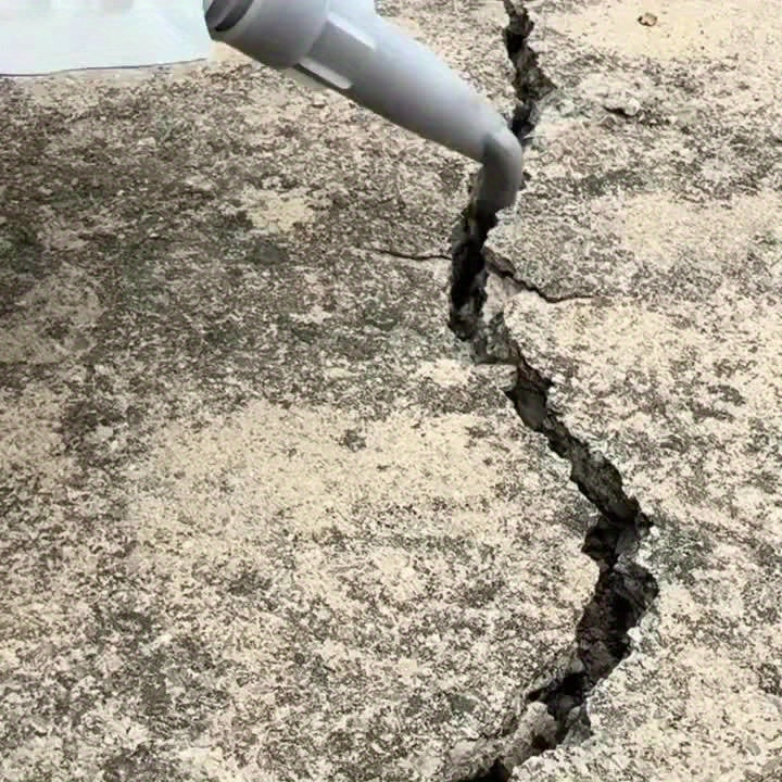 1000ml Quick-Dry Durable Grout Kit, Leak-Proof & Wear-Resistant Formula for Concrete Cracks – Ideal for Floors, Walls, Roofs, and Pipes – Indoor/Outdoor Use with Nozzle Design, Wall Sealing, Concrete Crack Filler, Precisi