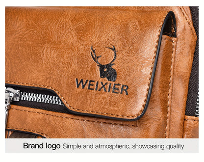 New and Wear-Resistant Men's Crossbody Bag, Handbag, Shoulder Bag, Chest Bag, Made of Wear-Resistant Fabric, with Large Capacity, Convenient to Carry, Suitable for Daily Work, Leisure, and Travel, Available in Multiple Colors