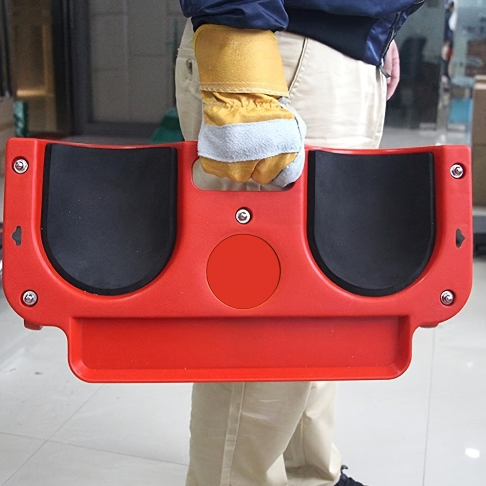 Multi-Functional ABS Rolling Knee Pad Platform with Built-in Tool Tray - Comfortable Kneeling Mat for Technicians, Carpenters, Flooring Installation, and Auto Repair