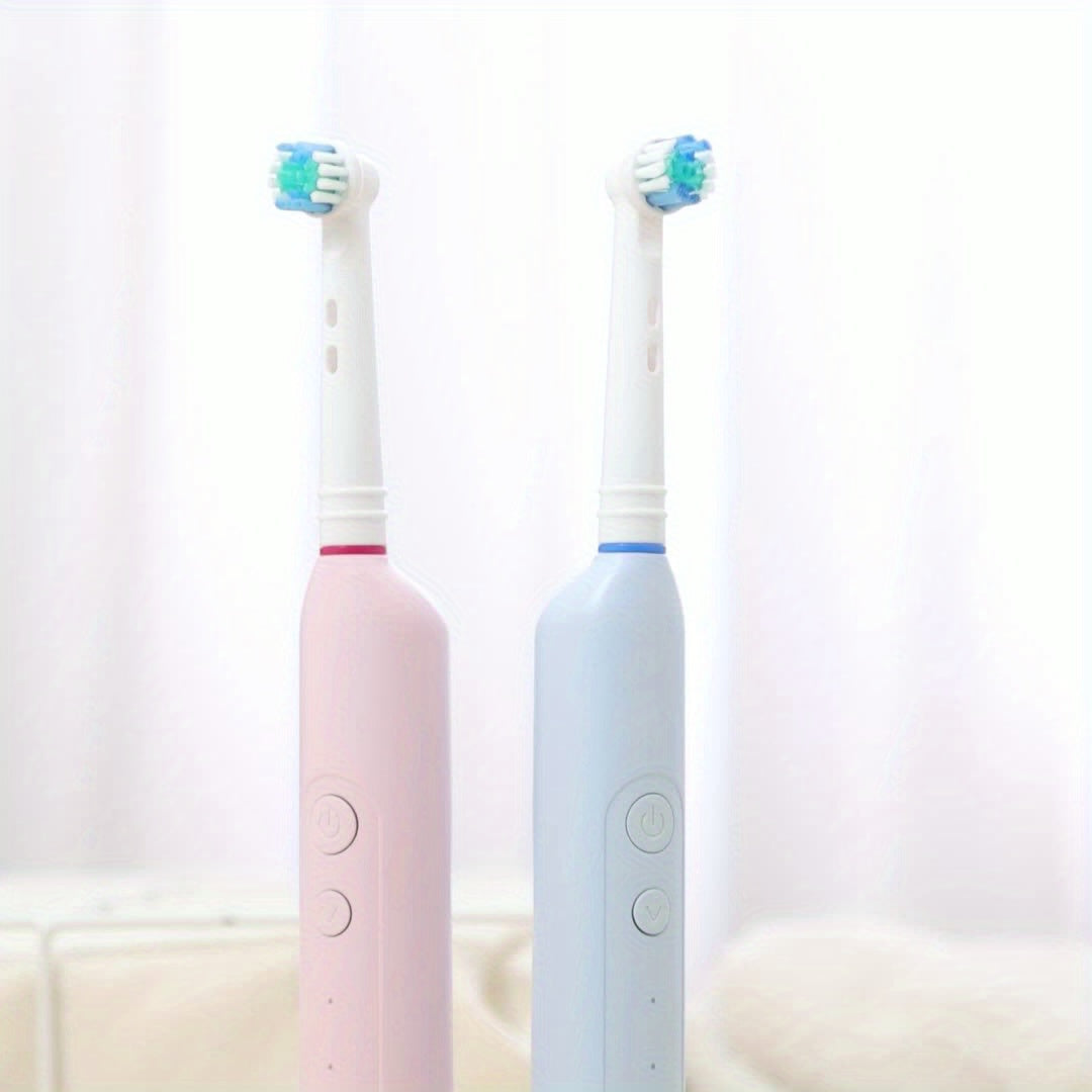2 Pack Orinatola Electric Toothbrush, 8 Brush Heads, IPX7 Waterproof, 2 Travel Cases, 3 Rotating Cleaning Modes, USB C Fast Charging, 2 Minutes Smart Timer, A Good Gift for Yourself And Your Family, Personal Care Electronics,
