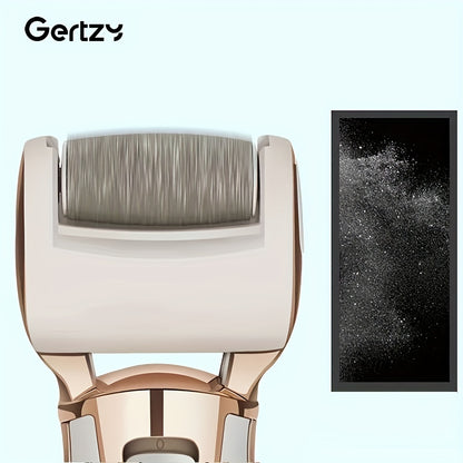 GERTZY Electric Feet Callus Removers Rechargeable, Portable Electronic Foot File Pedicure Tools, Electric Callus Remover Kit, Professional Pedi Feet Care For Dead, Hard Cracked Dry Skin Ideal Gift
