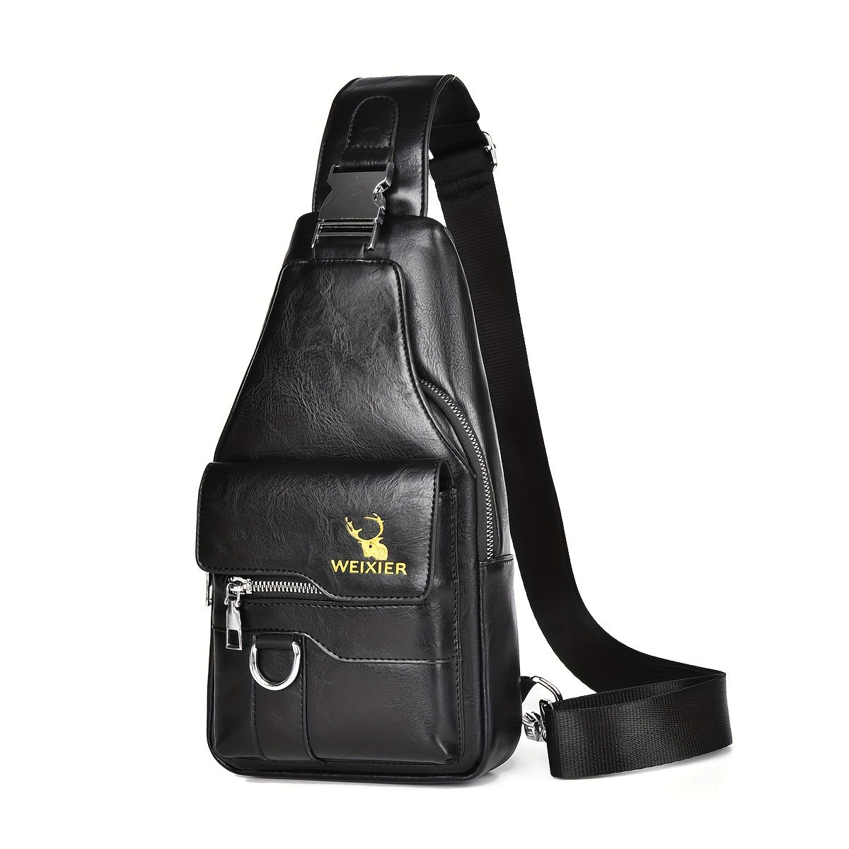 New and Wear-Resistant Men's Crossbody Bag, Handbag, Shoulder Bag, Chest Bag, Made of Wear-Resistant Fabric, with Large Capacity, Convenient to Carry, Suitable for Daily Work, Leisure, and Travel, Available in Multiple Colors