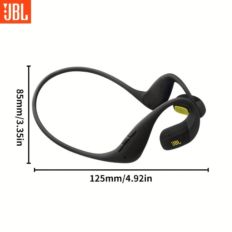 JBL PACE True Wireless Open-fit Sports Earphones, ear-hook style for running and exercise, ultra-long battery life, essential for outdoor hiking and travel, comfortable to wear, built-in microphone, enhanced bass headphones,