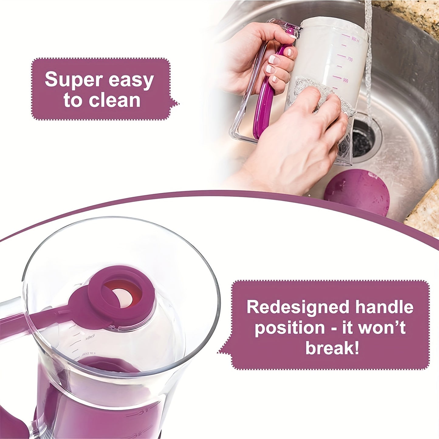 Dispensador Dobrável de Massa para Panquecas, Cupcakes e Bolos