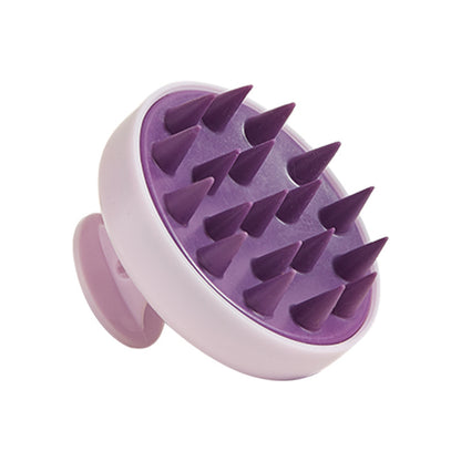 Soft Silicone Scalp Massage Brush For Wet And Dry Use - Shampoo Brush - Gentle Cleaning Hair And Scalp