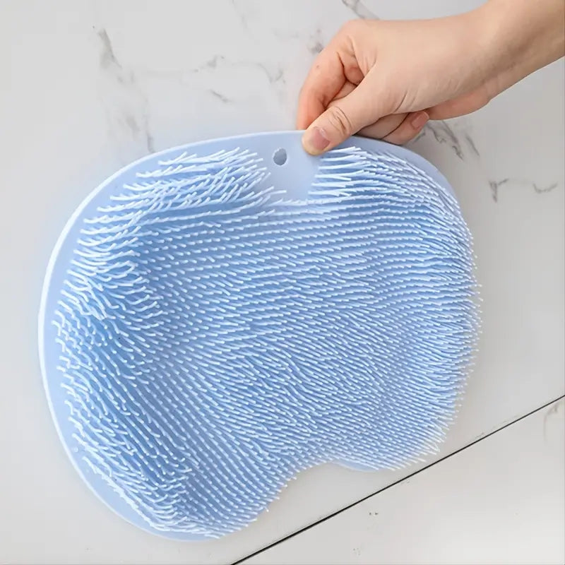 1pc Bath Exfoliating Pad, Bathroom Washing Pad, Shower Foot Scrubber Mat, Shower Cleaning Tools