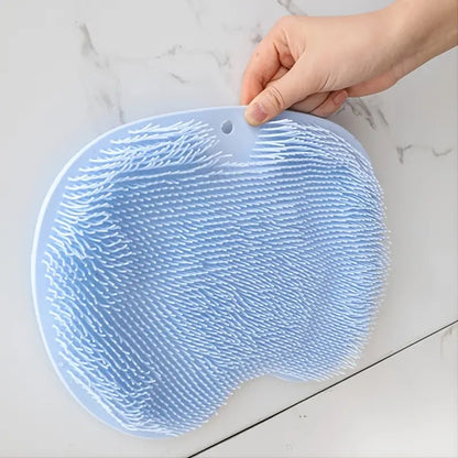 1pc Bath Exfoliating Pad, Bathroom Washing Pad, Shower Foot Scrubber Mat, Shower Cleaning Tools