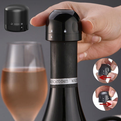 1/2/3pcs, Household Red Wine Bottle Cap Stopper, Silicone Sealed Champagne Bottle Stopper, Compact Preservation Wine Stopper, Bar Tools
