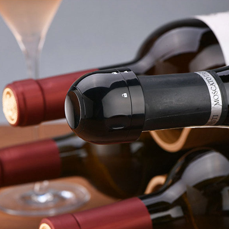 1/2/3pcs, Household Red Wine Bottle Cap Stopper, Silicone Sealed Champagne Bottle Stopper, Compact Preservation Wine Stopper, Bar Tools