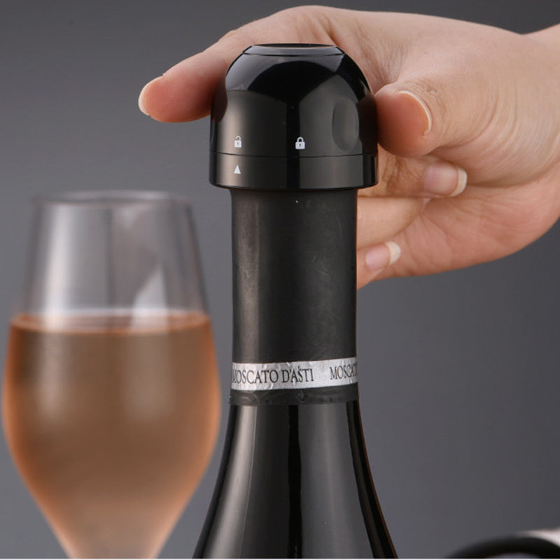 1/2/3pcs, Household Red Wine Bottle Cap Stopper, Silicone Sealed Champagne Bottle Stopper, Compact Preservation Wine Stopper, Bar Tools