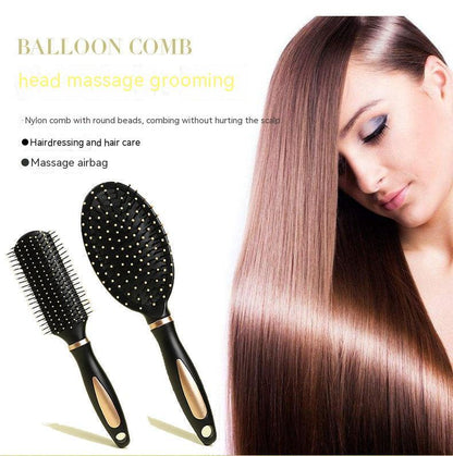 3pcs Air Cushion Comb Anti Static Hairdressing Comb Detangling Hair Brush For All Hair Types